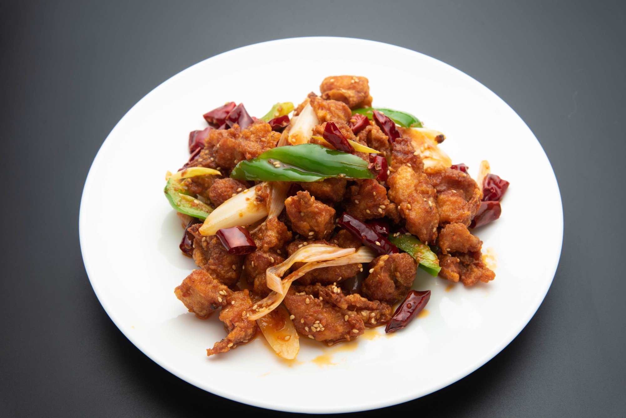 激辛鶏肉四川風炒め